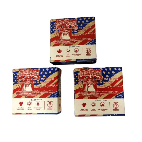 Dr. Squatch Freedom Fresh Limited Edition Men’s Soap New In Box - NWT - Picture 4 of 7